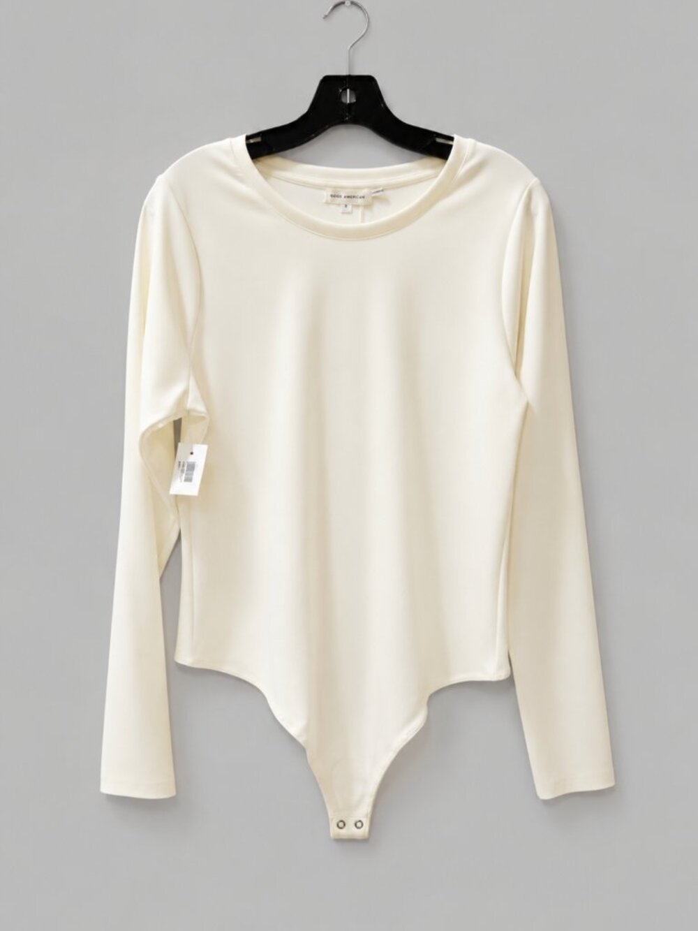 NWT Good American Long Sleeve Thong Bodysuit – NWT SZ 5 US 12